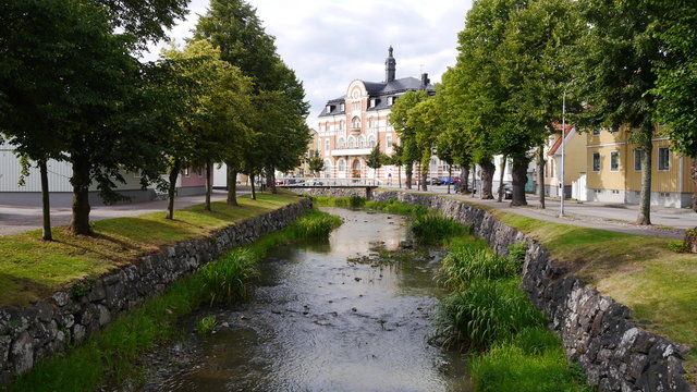 Historischer Stadtkern in S&ouml;dersk&ouml;ping, 