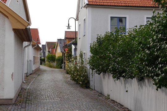 Historischer Stadtkern in Södersköping, 