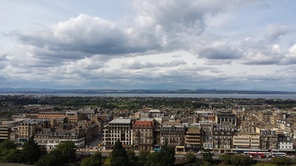 Fototapeta na wymiar View of Edinburgh
