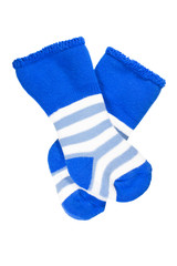Baby socks isolated on white