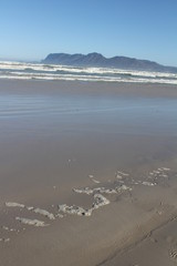 Plage de Fish Hoek, Le Cap, Afrique du Sud