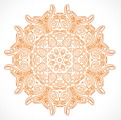 Abstract element of ornament.