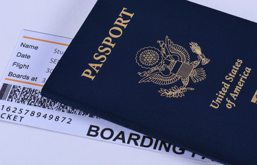 Passport and Boarding Pass
