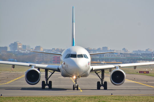 Eurowings plane view