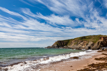 Leas Foot Sands Beach Thurlestone Devon England