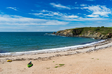 Leas Foot Sands Beach Thurlestone Devon England