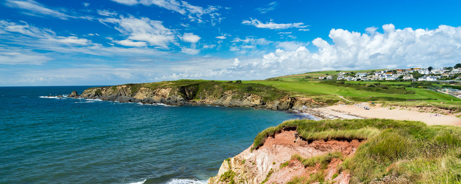 Leas Foot Sands Beach Thurlestone Devon England
