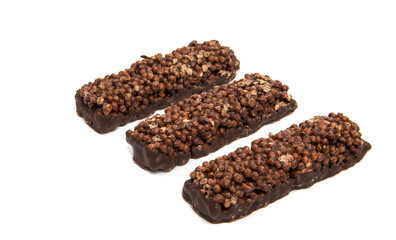 Chocolate bar isolated