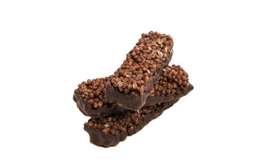 Chocolate bar isolated