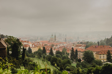 prague town czech republic bridge