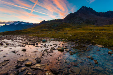 Alba al passo ,,Gavia