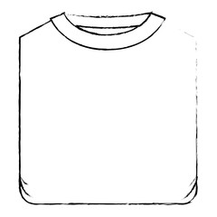 monochrome blurred silhouette of man t-shirt folded