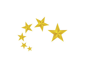 Star Logo Template vector icon illustration design
