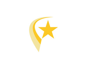 Star Logo Template vector icon illustration design
