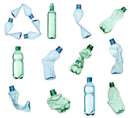 plastic bottle water container recycling waste