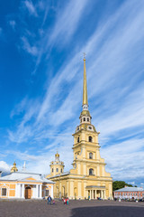 Cathedral of the Holy Apostles Peter and Paul in St. Petersburg