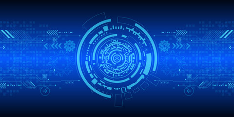 Vector abstract background technology concept.