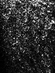 White powder isolated on black background