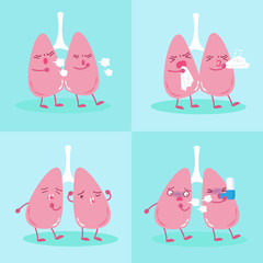 lung with health concept