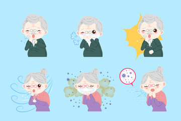 old people with health concept