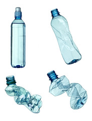 plastic bottle water container recycling waste