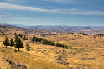 Fototapeta na wymiar Mountainous Terrain in Central Oregon