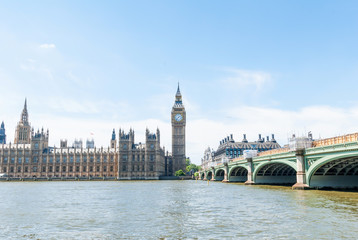 Naklejka na ściany i meble Big Ben in London, United Kingdom