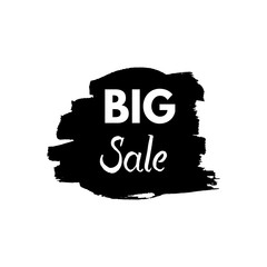 Grange texture sale banner, price tag. Vector illustration