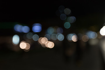 Bokeh light background