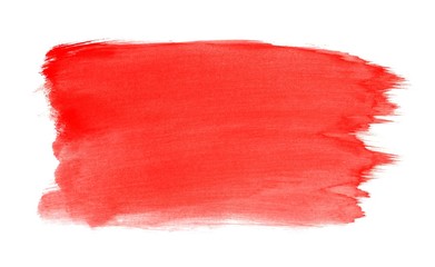 Roter gemalter Hintergrund mit Wasserfarbe