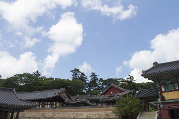 Beautiful Korean temple