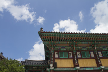 Beautiful Korean temple
