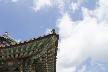 Beautiful Korean temple