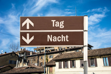 Obraz premium Schild 230 - Tag