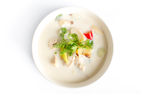 Chicken In Coconut Milk Soup