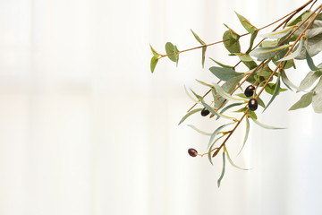 造花とコピースペース