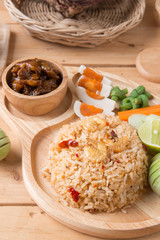 Fried rice with Shrimp paste sauce