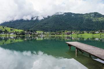 Fototapeta premium The mountain lake Thiersee in Tyrol, Austria