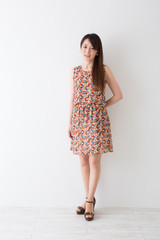 女性のポートレート