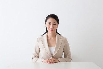 女性のポートレート