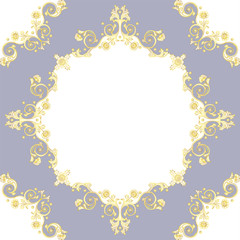 クラシックな金のフレーム