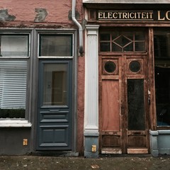 Türen, Brügge, Belgien