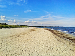 beach in Marielyst, Denmark - baltic sea