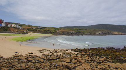 Playa de Malpica de Bergantiños / Malpica de Bergantiños beach. A Coruña. Galicia