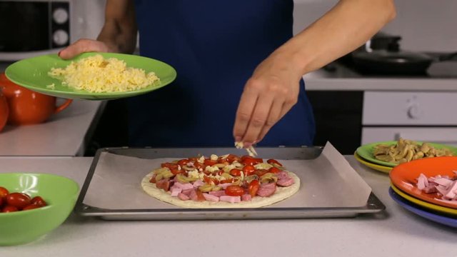 Making pizza recipe part 15