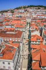 Obraz premium Lisbon Rooftops, Portugal