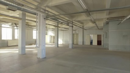 Premises of an abandoned factory