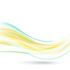 Abstract waves background