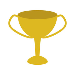 trophy cup icon image vector illustration design