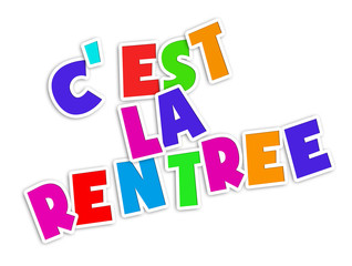 c’est la rentrée